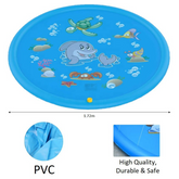 Summer Fun Sprinkler Mats for Kids - Outdoor Splash Play Mat for Fun Water Games